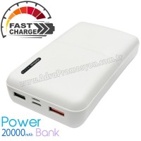 Hızlı Şarj Power Bank 20000 mAh - 2 Çıkışlı APB3801