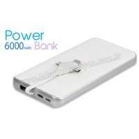 Ucuz Powerbank 6000 mAh - Kendinden Kablolu APB3792