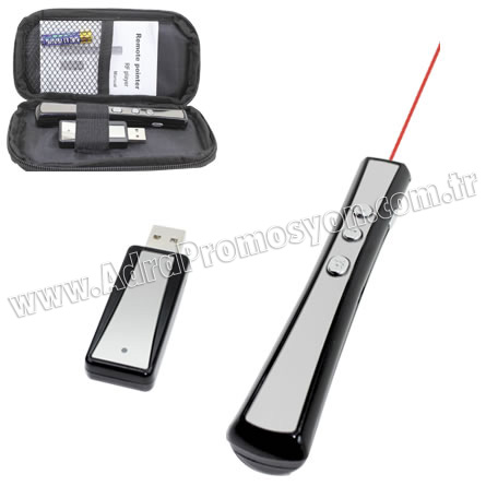 Promosyon 4 GB Usb Flash Bellek ve Lazer Pointerli Sunum Kalemi GBA3109-F