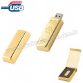 AFB3288-8 Promosyon Altın Flash Bellek 8 GB - Külçe Altın Formunda - Metal