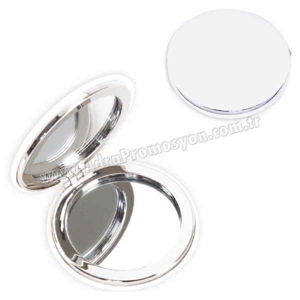 Deri Metal Cep Aynası AAM10129 Deri Metal Cep Aynası AAM10129