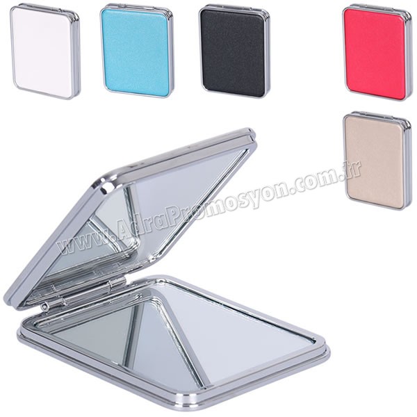 Deri Metal Cep Aynası Büyüteçli AAM10139 Deri Metal Cep Aynası Büyüteçli AAM10139