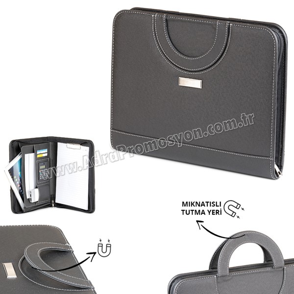 Promosyon Evrak Çantası - Hesap Makineli & Fermuarlı ACB8329 Promosyon Evrak Çantası - Hesap Makineli & Fermuarlı ACB8329