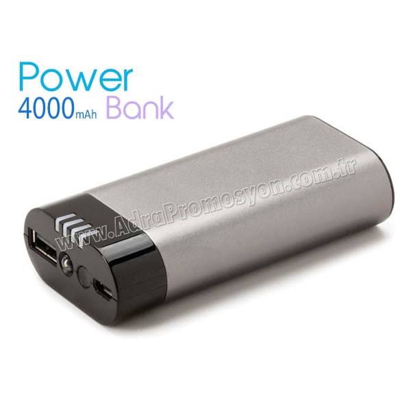 Promosyon PowerBank 4000 mAh - Metal - Fenerli APB3759 Promosyon PowerBank 4000 mAh - Metal - Fenerli APB3759
