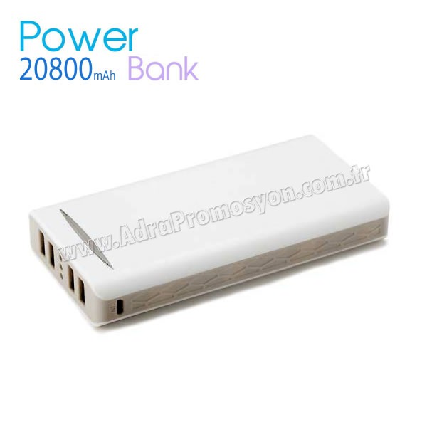 Promosyon PowerBank 20800 mAh - 4 Çıkışlı - Fenerli APB3770 Promosyon PowerBank 20800 mAh - 4 Çıkışlı - Fenerli APB3770