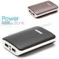 PowerBank 6000 mAh - 2 Çıkışlı - Fenerli APB3761