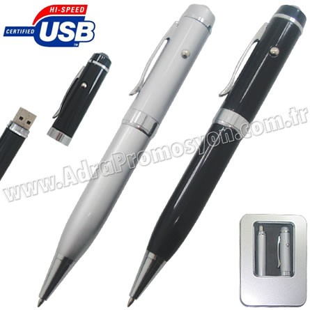 Promosyon Flash Bellekli Kalem 16 GB - Lazer Pointerli AFB3304-16 Promosyon Flash Bellekli Kalem 16 GB - Lazer Pointerli AFB3304-16