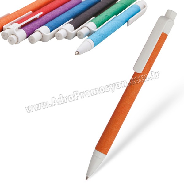 Promosyon Geri Dönüşümlü Kalem - Renkli Gövdeli Tükenmez AGD8502 Promosyon Geri Dönüşümlü Kalem - Renkli Gövdeli Tükenmez AGD8502