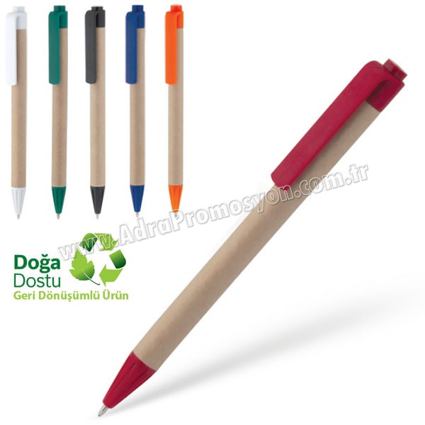 Promosyon Geri Dönüşümlü Kalem - Kraft Gövdeli Tükenmez AGD24140 Promosyon Geri Dönüşümlü Kalem - Kraft Gövdeli Tükenmez AGD24140
