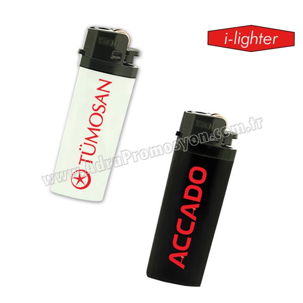Promosyon I-Lighter Çakmak Kısa - Taşlı Siboplu ACK5284-K