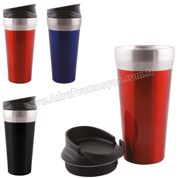 Promosyon Kulpsuz Termos Bardak - Kupa - Mug 370 mL - Metal ATM21073