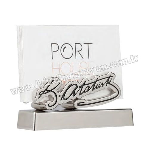 Promosyon Masaüstü Metal Kartvizitlik AK23029 Promosyon Masaüstü Metal Kartvizitlik AK23029