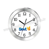 Promosyon Metal Duvar Saati 25 Cm Çelik AS20104-25