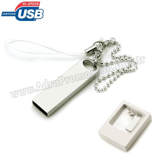 Promosyon Metal Flash Bellek 8 GB - Bileklikli AFB3279-8 Promosyon Metal Flash Bellek 8 GB - Bileklikli AFB3279-8