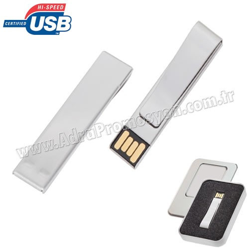 Promosyon Metal Flash Bellek 8 GB AFB3308-8