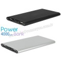 Metal Baskılı Powerbank 4000 mAh - 2 Çıkışlı - APB3797