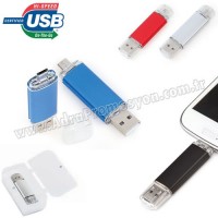 Promosyon OTG Flash Bellek 16 GB - OTG Özellikli - Metal AFB3296-16