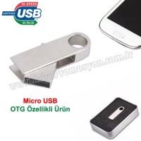 Promosyon OTG Flash Bellek 8 GB - OTG Özellikli - Metal AFB3252