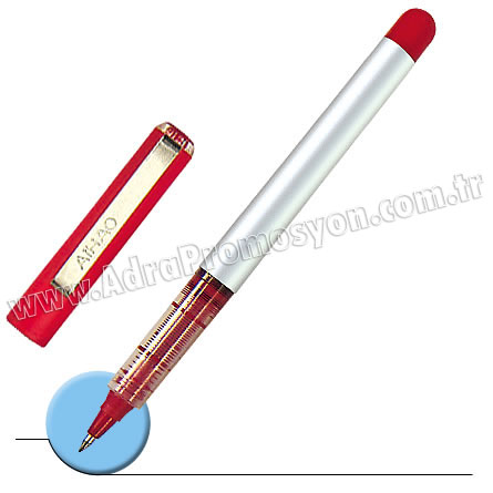 Promosyon Plastik Roller Kalem - Kırmızı GKP4250-K Promosyon Plastik Roller Kalem - Kırmızı GKP4250-K