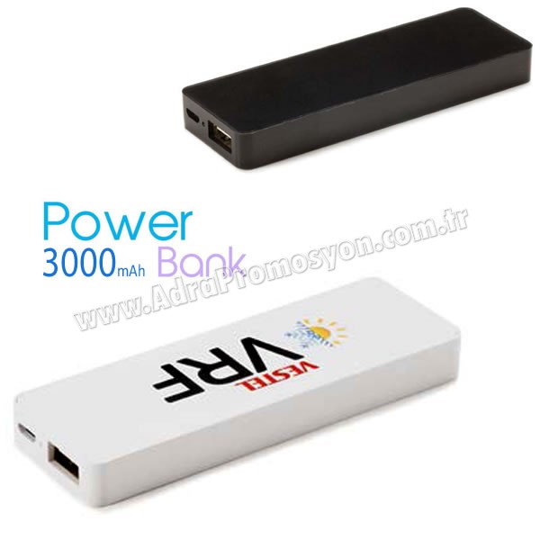 Promosyon PowerBank 3000 mAh APB3758 Promosyon PowerBank 3000 mAh APB3758