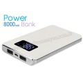 Case Power Bank 8000 mAh - Dijital Göstergeli - 2 Çıkışlı - APB3788