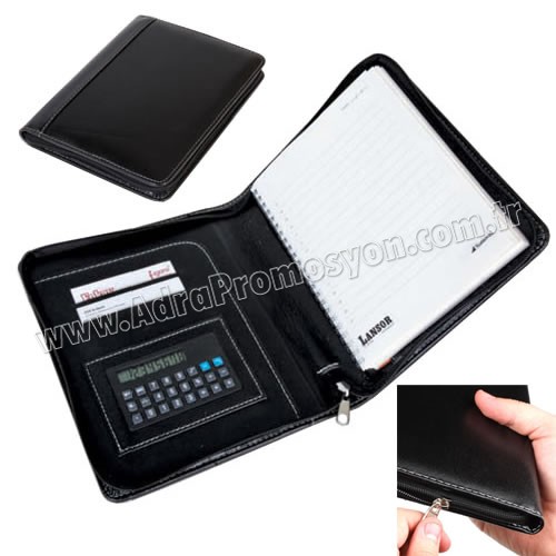 Promosyon Sekreter Bloknot A5 Fermuarlı - Hesap Makineli Toplantı Bloknotu ACB8308 Promosyon Sekreter Bloknot A5 Fermuarlı - Hesap Makineli Toplantı Bloknotu ACB8308
