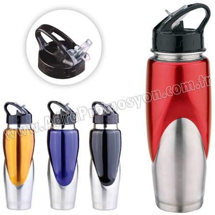 Promosyon Spor Matara 800 mL - Metal GTM77 Promosyon Spor Matara 800 mL - Metal GTM77