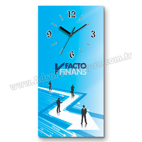 Promosyon Tasarım Duvar Saati 25x50 Cm AS20131-D