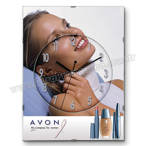 Promosyon Tasarım Duvar Saati 30x40 Cm Gömme Kadran AS20129-B Promosyon Tasarım Duvar Saati 30x40 Cm Gömme Kadran AS20129-B