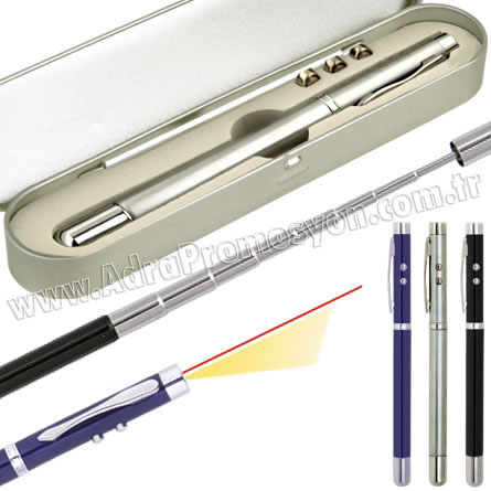 Promosyon Lazerli Kalem - Fenerli & Uzayabilir GLP7501 Promosyon Lazerli Kalem - Fenerli & Uzayabilir GLP7501