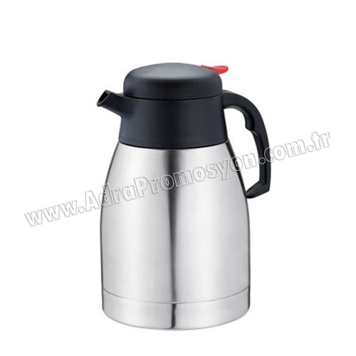 Promosyon Termos 1500 mL - Metal Kulplu Büyük Boy ATM21015-K Promosyon Termos 1500 mL - Metal Kulplu Büyük Boy ATM21015-K