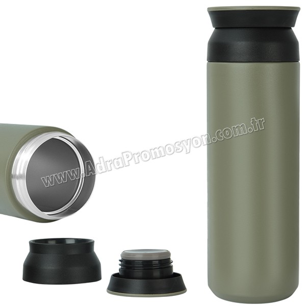 Promosyon Termos 500 mL - Metal & Filtreli ATM21137 Promosyon Termos 500 mL - Metal & Filtreli ATM21137