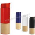 Termos Mug 450 mL - Kulpsuz - Metal & Bambu - ATM21176