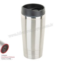 Kulpsuz Devrilmez Termos Kupa 475 mL - Metal ATM21090