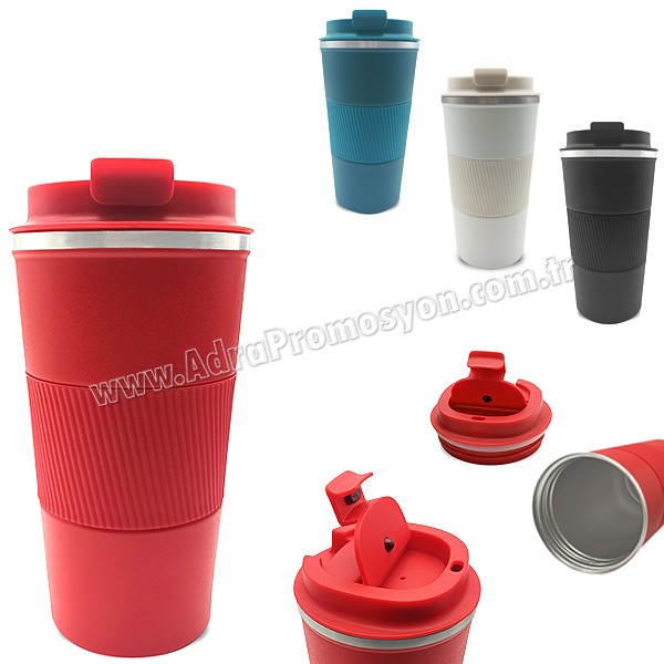 Promosyon Termos Bardak - Kupa - Mug 500 mL - Metal & Kulpsuz ATM21154